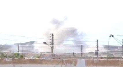 Turkish artillery units are hitting PKK positions on the Ayn Isa line. Key points hit