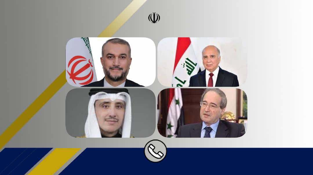 Iran FM @Amirabdolahian had phone calls with Iraq, Syria & Kuwait FMs over the sandstorms in the region. They agreed that Iraqi FM to discuss the issue with Saudi FM so that SaudiArabia could participate in the regional initiative to resolve the problem