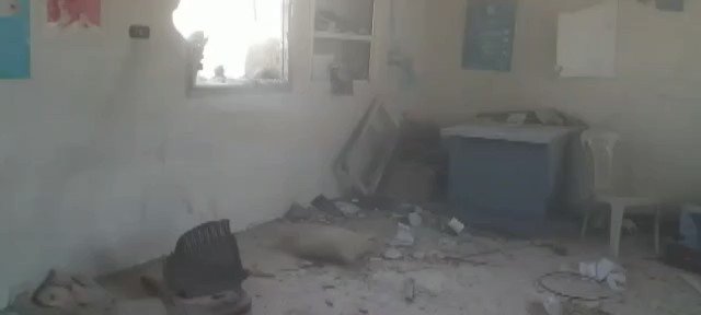Turkish drone hit a health center in Tel Rıfat