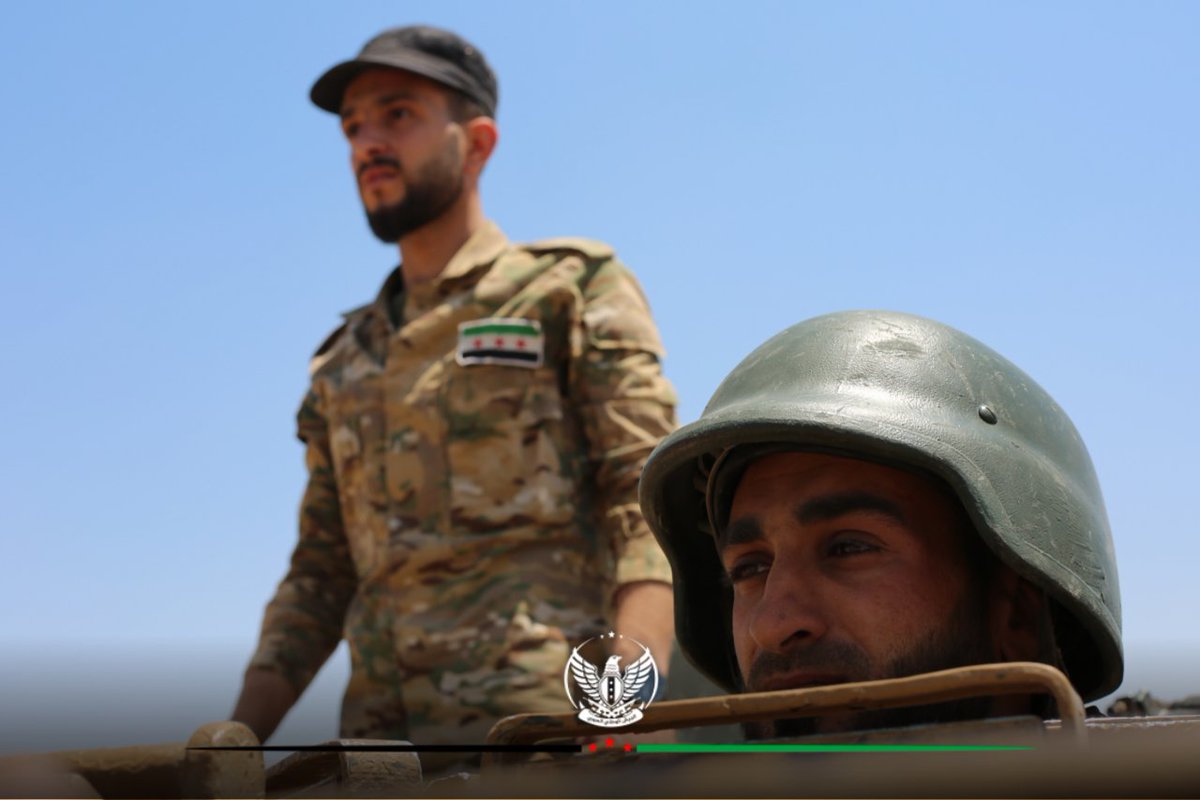 The Syrian National Army, the Third Legion, military exercises and maneuvers for the armored battalion in the Third Corps, in preparation for the upcoming battles against the SDF forces in the northern countryside of Aleppo