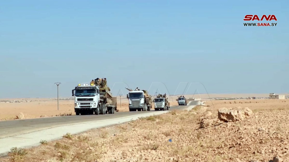 Ain_Issa: SANA: Government forces reinforcements reached Ain Issa and Kobanî