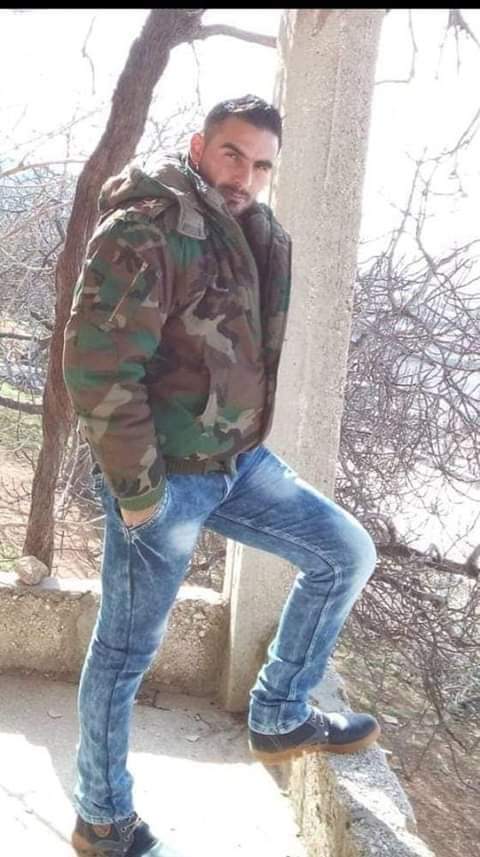 Captain Majd Saleh Asaf was one of three members of the Syrian armed forces killed during Israeli airstrikes near Damascus Friday morning