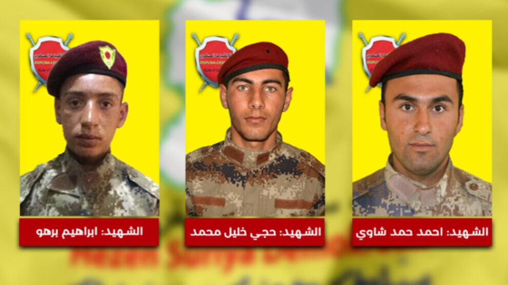 Last Friday 5 members of SDF/YPG were killed in a Turkish drone strike in Ain Issa