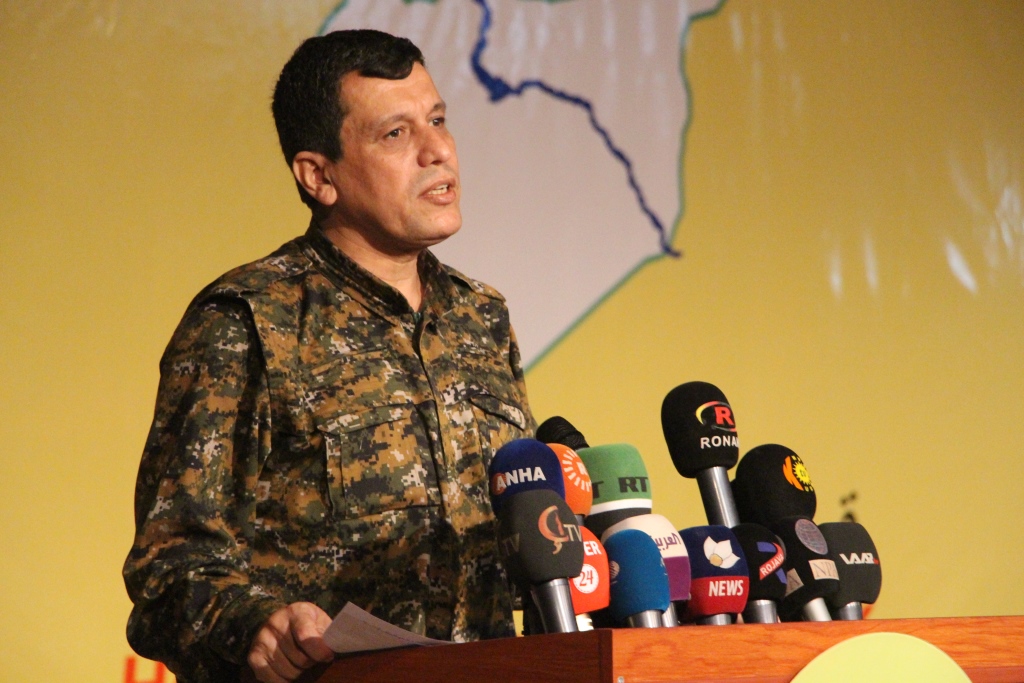 Commander-in-Chief of the SDF, General Mazloum Abdi: The city of Kobanî, Dêrik, north of Aleppo, and other areas on the Syrian-Turkish border were bombed by Turkish warplanes. There are no indication of a ground invasion