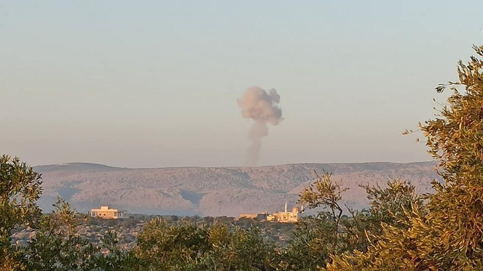 Russians launched Iskander-K cruise missile to hit a target on east of Talteta, Idlib