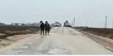 الحسكة: حاجز للجيش السوري يطرد رتلاً عسكرياً  الأمر.يكي من خمس مدرعات حاول الدخول إلى قرية تل ذهب بريف القامشلي