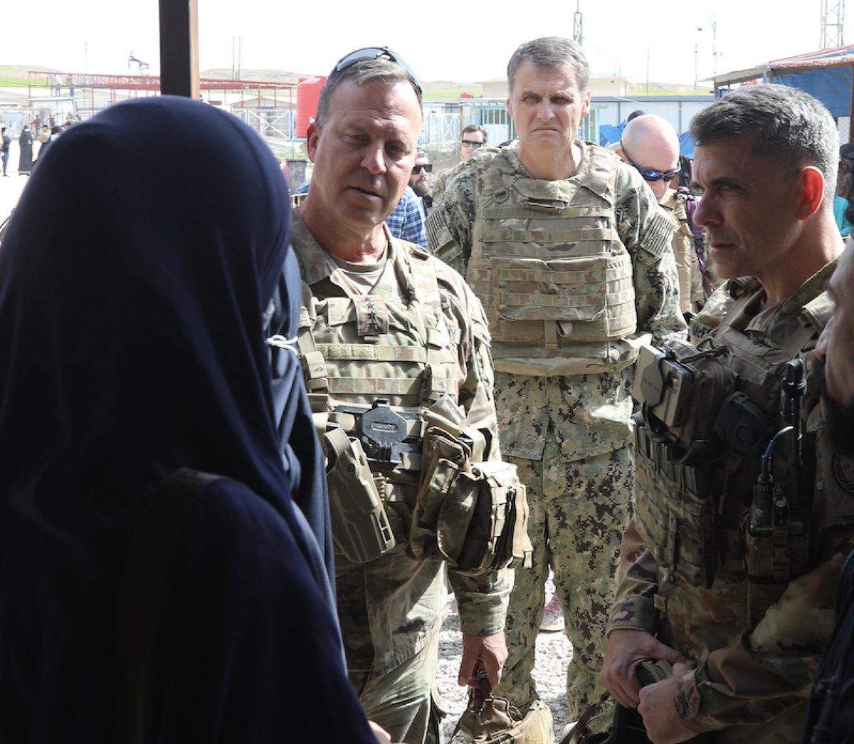 U.S. Central Command:General Kurilla traveled to northeast Syria where he visited sites critical to the ongoing effort to ensure the enduring defeat of ISIS