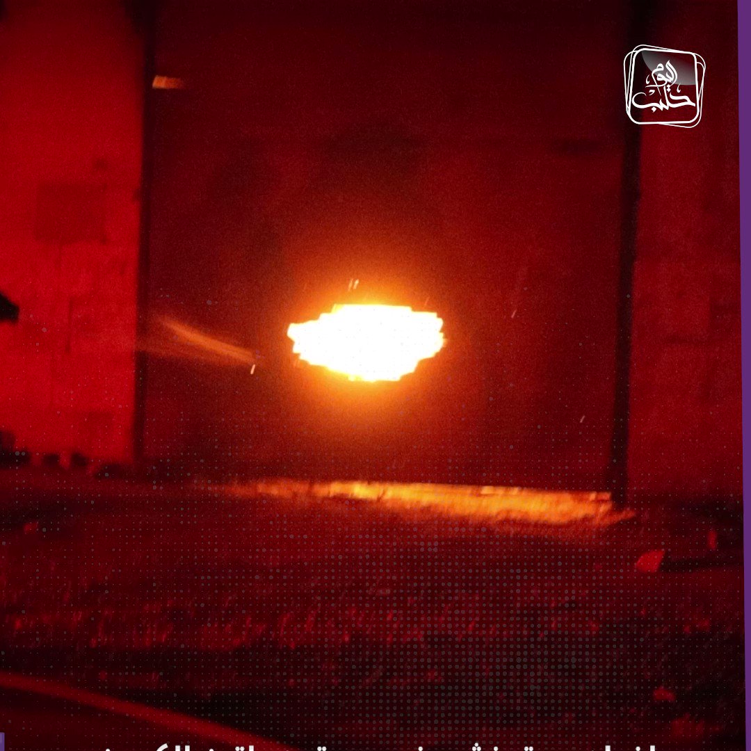 الدفاع المدني السوري يخمد حريقا نشب في مستودع لتبن الكمون في بلدة اخترين شمالي حلب