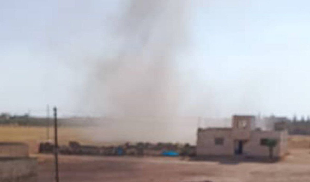 土耳其炮兵部队袭击了 Tel Rifat 地区的库尔德工人党阵地