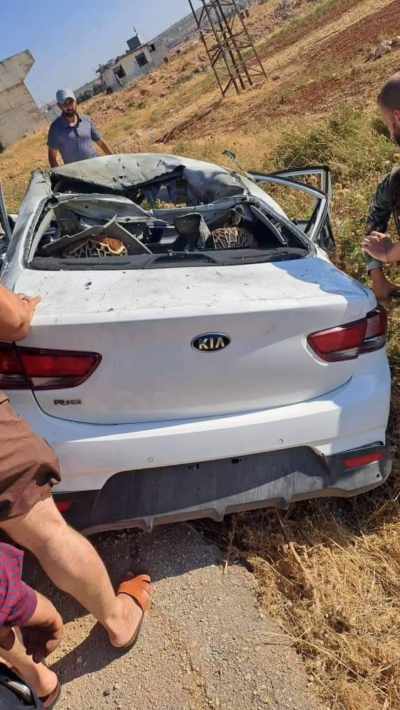 Syria: Turkey carried out this afternoon an airstrike (& the first of that kind since 2018). A TSK drone destroyed the car of SDF leaders who went to town of Zahraa (North Aleppo) to meet pro-Assad/Iranian officials. Multiple casualties