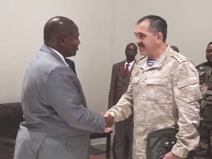Náměstek ruského ministra obrany Evkurov se vrátil do Sýrie po návštěvách Mali, Burkina-Faso, Středoafrická republika