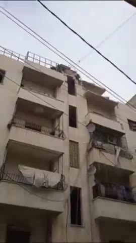 Bombing by Assad's forces and targeted civilian homes in the city of Idlib, Syria. There are civilians wounded as a result of the bombing