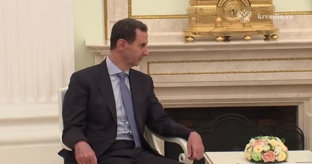 Putin met with Bashar Assad in Moscow