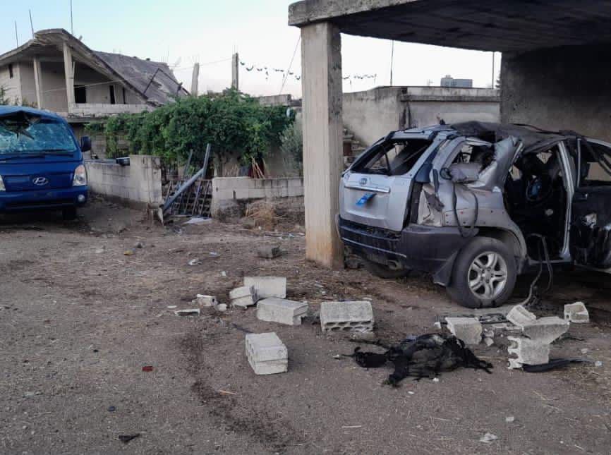 Syria: after several days of pause, FPV drone strikes resumed this morning in Greater Idlib. At least 6 were used by pro-Assad forces in NW. Hama, on Kalidan-Qastun axis (North of Ankawi). 4 vehicles and one house were struck. One civilian was wounded