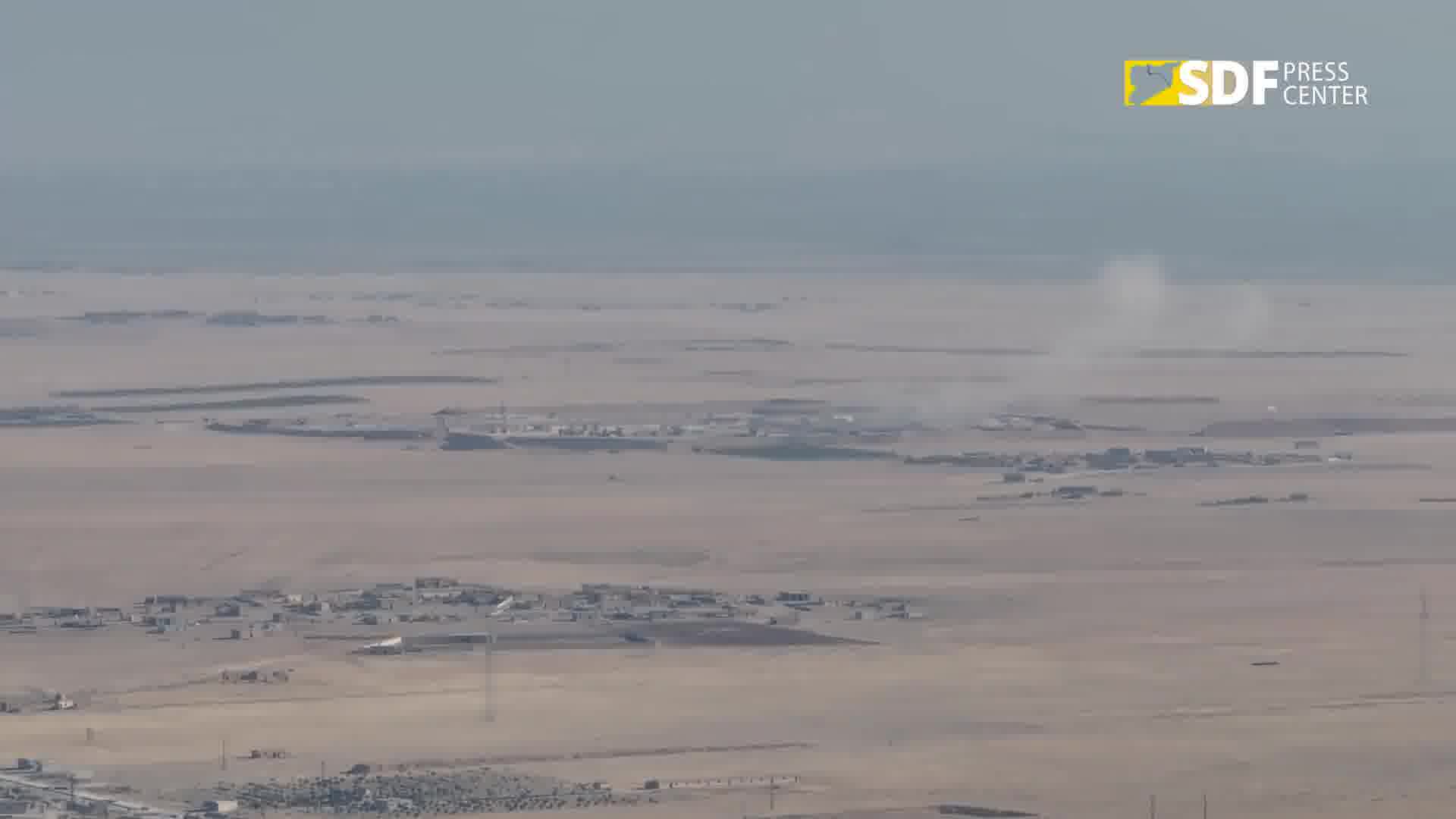 As SDF divulgam imagens de suas operações contra a coalizão militar liderada pela Turquia, SNA, e os militares turcos na zona rural de Manbij e na zona rural de Tal Abyad