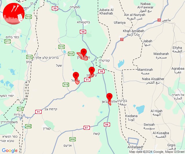 Waarschuwingen voor drone-infiltratie in Noord-Golan