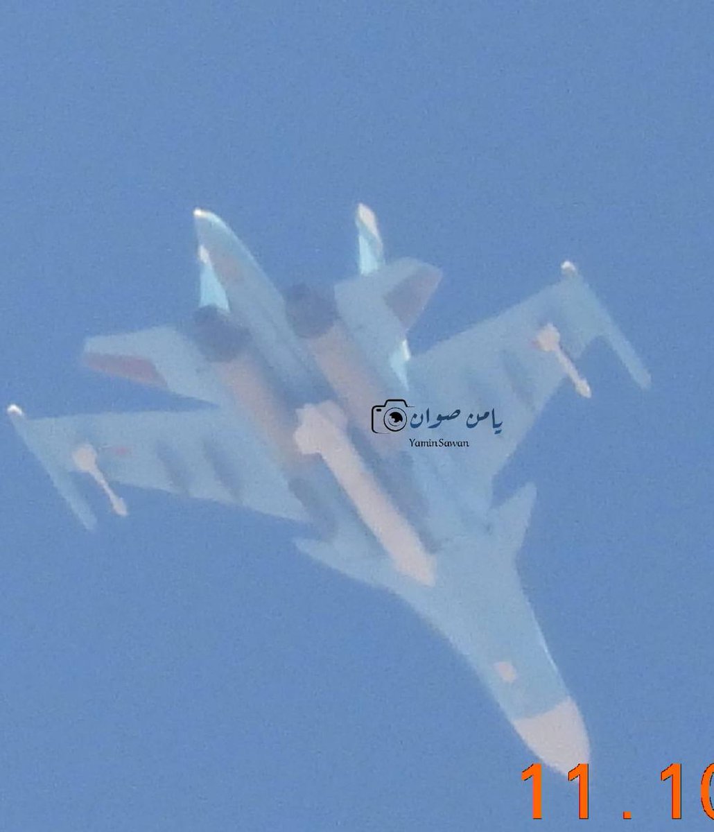 Russian Su-34 spotted over Greater Idlib today