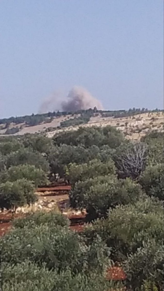 A Rússia está bombardeando a Grande Idlib pelo 3º dia. Ataques em Basanqul (sudoeste de Idlib), Kabana (também bombardeada ontem à noite) e Jebal Zawiyah (sul de Idlib)