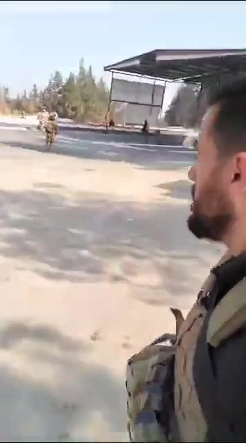 Aleppo city entrance checkpoint is now under the control of the rebels and the advance continues in depth