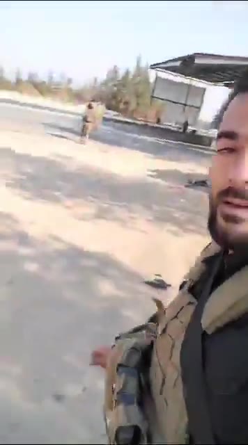 Aleppo city entrance checkpoint is now under the control of the rebels and the advance continues in depth