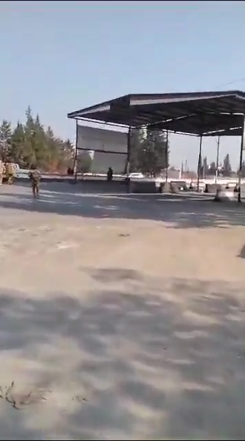 Aleppo city entrance checkpoint is now under the control of the rebels and the advance continues in depth