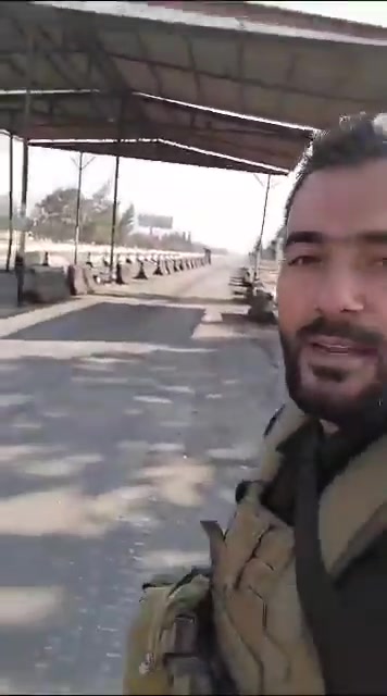 Aleppo city entrance checkpoint is now under the control of the rebels and the advance continues in depth