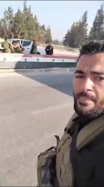 Aleppo city entrance checkpoint is now under the control of the rebels and the advance continues in depth