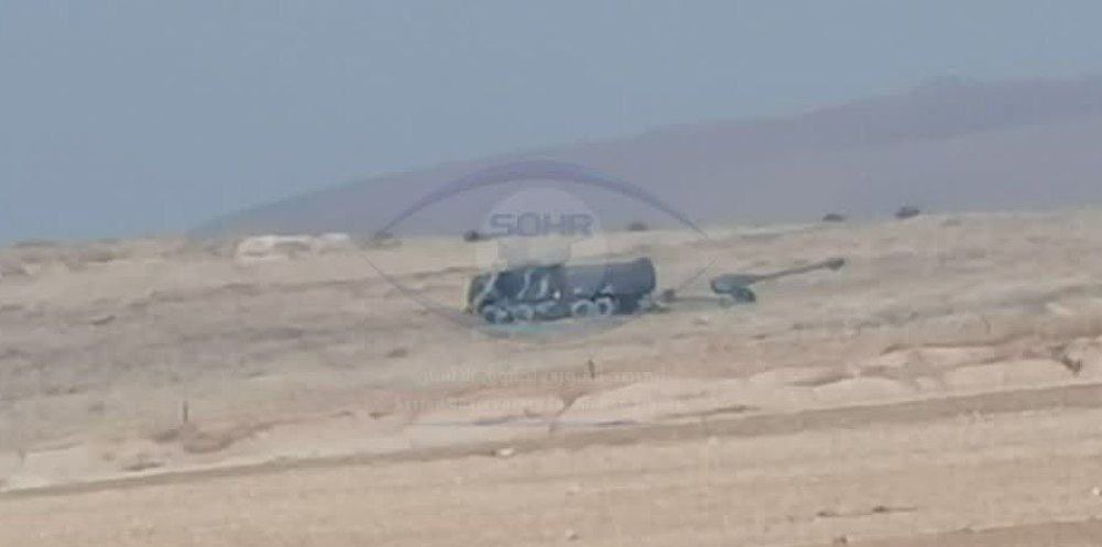 Russian military is moving military equipment out of their base north of Sarrin, south of Kobane and east of Manbij