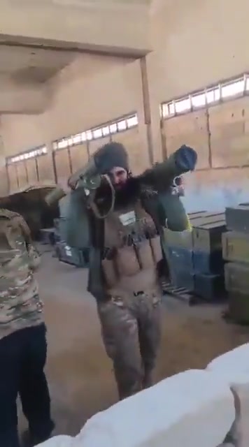 Syrian rebels captured a large amount of MANPADS from pro-Assad forces