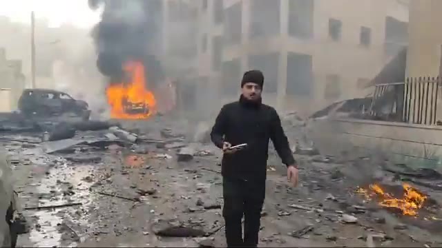 Ataques aéreos tuvieron como objetivo la ciudad de Idlib esta mañana