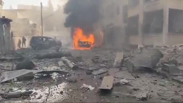 Ataques aéreos tuvieron como objetivo la ciudad de Idlib esta mañana