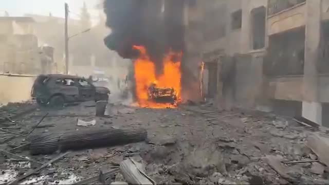 Ataques aéreos tuvieron como objetivo la ciudad de Idlib esta mañana