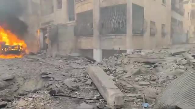 Ataques aéreos tuvieron como objetivo la ciudad de Idlib esta mañana