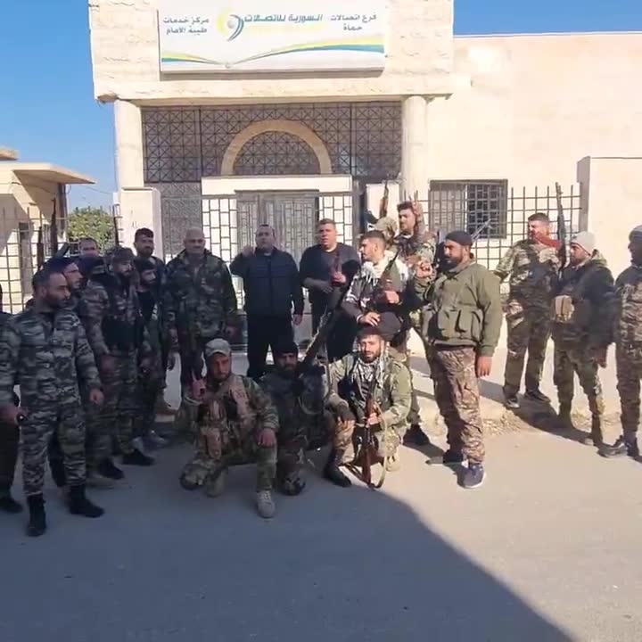 SAA se desplegó esta mañana en Taiba Imam, Hama