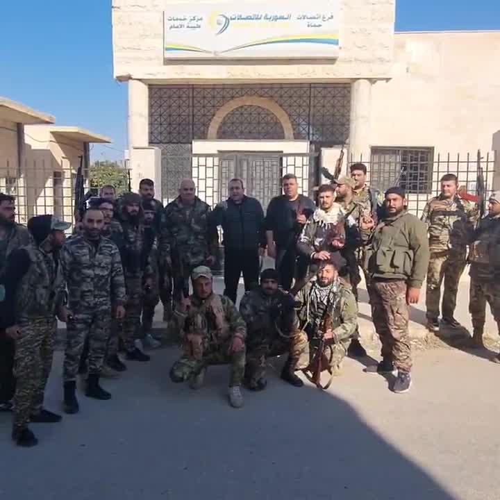 SAA se desplegó esta mañana en Taiba Imam, Hama