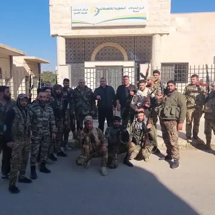 SAA se desplegó esta mañana en Taiba Imam, Hama