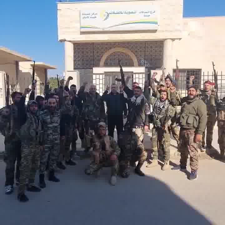 SAA se desplegó esta mañana en Taiba Imam, Hama