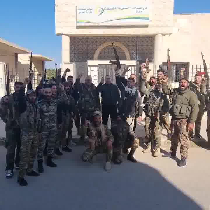 SAA se desplegó esta mañana en Taiba Imam, Hama