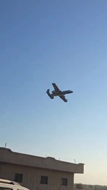 US A-10 over Khasham 