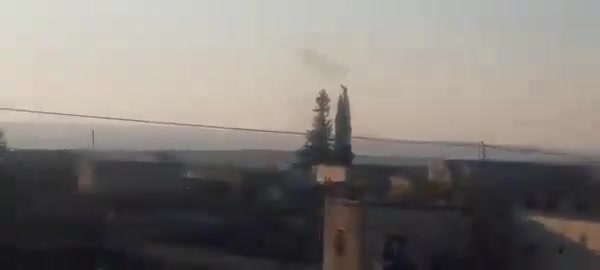 Turkish Armed Forces artillery units strike SDF targets in Zor Magar village in Kobane countryside