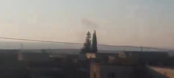 Turkish Armed Forces artillery units strike SDF targets in Zor Magar village in Kobane countryside