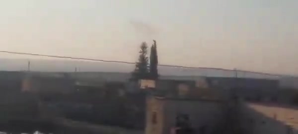 Turkish Armed Forces artillery units strike SDF targets in Zor Magar village in Kobane countryside