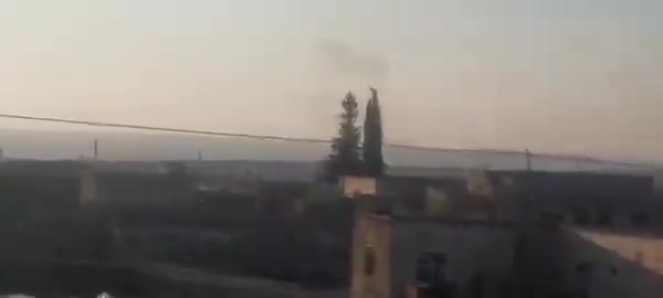 Turkish Armed Forces artillery units strike SDF targets in Zor Magar village in Kobane countryside