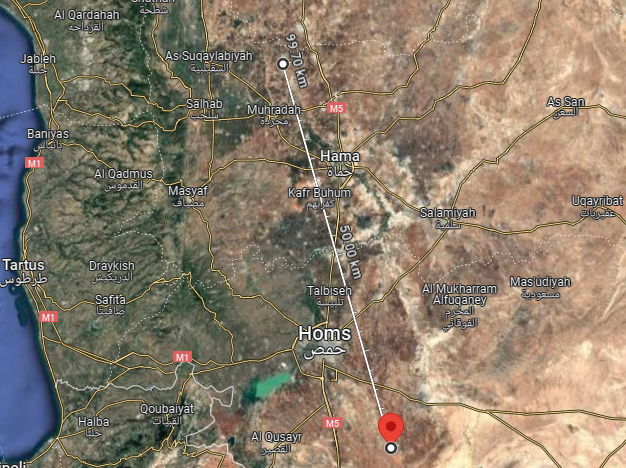 Rebels targeted also tonight Shayrat Airbase (S. Homs) with their drones