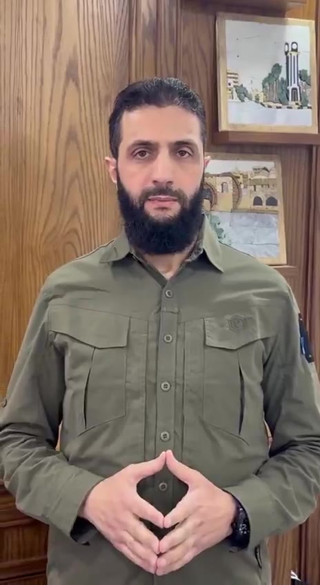 HTS chief Mohammed al-Julani announced control over Hama city and urges rebel fighters not to take revenge over Assad sympathisers 