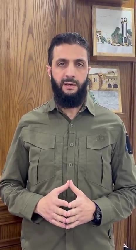 HTS chief Mohammed al-Julani announced control over Hama city and urges rebel fighters not to take revenge over Assad sympathisers 