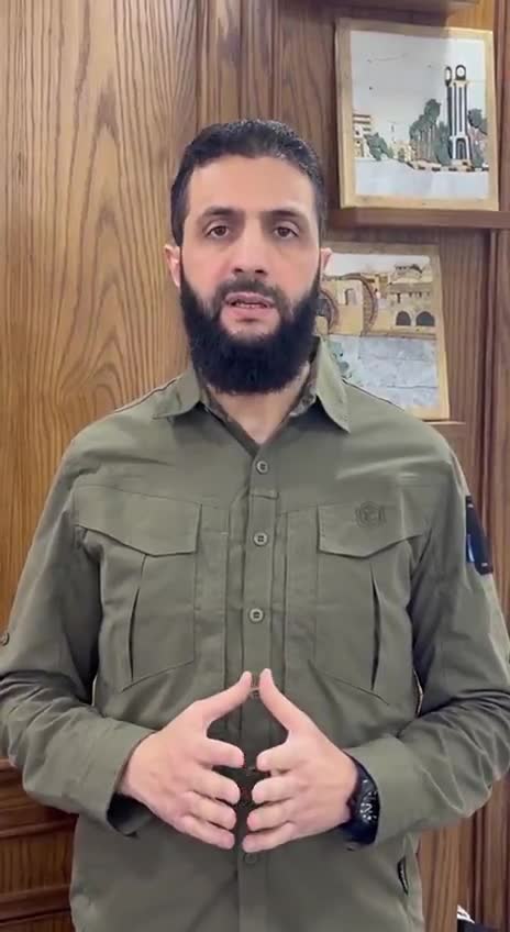 HTS chief Mohammed al-Julani announced control over Hama city and urges rebel fighters not to take revenge over Assad sympathisers 