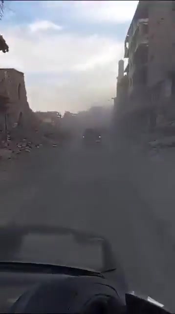 SDF forces have seized control of the city of DeirEzZor following the collapse of the Assad government. Troops are patrolling the streets of the heavily damaged city