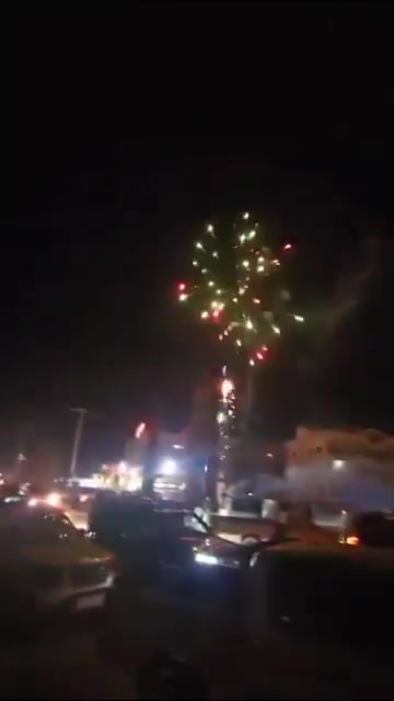 Celebrations in Hassakeh as the SDF has taken full control over the government pockets in Hassakeh and Qamishlo