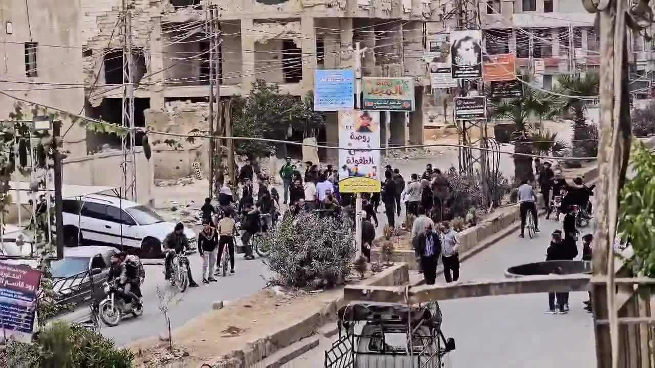 Rebels in Daraya Al-Hurra